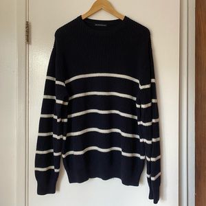 Brandy Melville Brianna Cotton Stripe Sweater